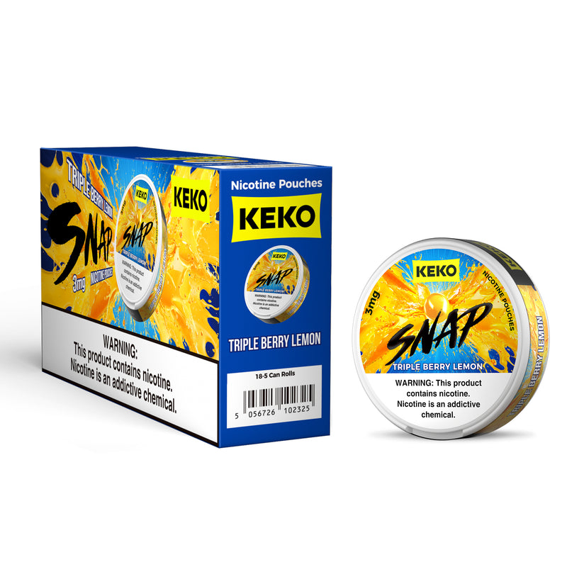 Keko Snap Triple Berry Lemon 3MG