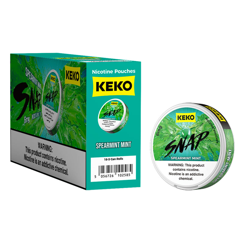 Keko Snap Spearmint Mint 6MG