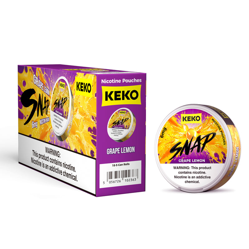 Keko Snap Grape Lemon 6MG