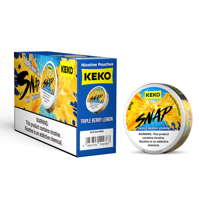 Keko Snap Triple Berry Lemon