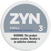 YN Chill nicotine pouch can - tobacco-free, subtle unflavored, 3mg and 6mg