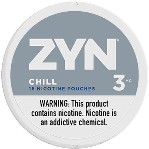 YN Chill nicotine pouch can - tobacco-free, subtle unflavored, 3mg and 6mg