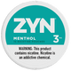 Zyn Menthol 3MG